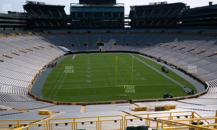 Lambeau Field - Section 303 Seat View