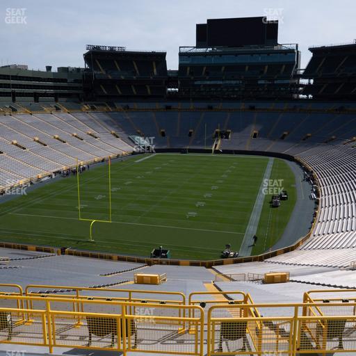 Lambeau Field - Section 304 Seat View