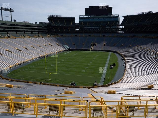 Lambeau Field - Section 304 Seat View