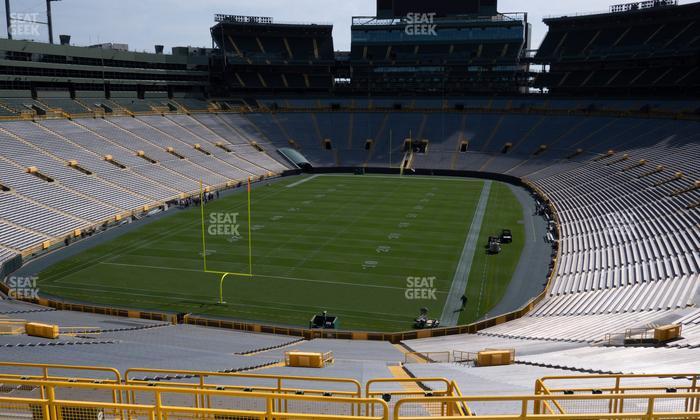 Lambeau Field - Section 304 Seat View
