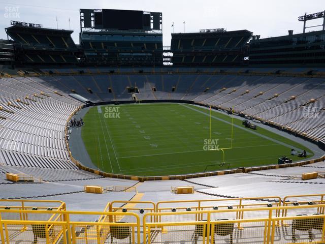 Lambeau Field - Section 305 Seat View