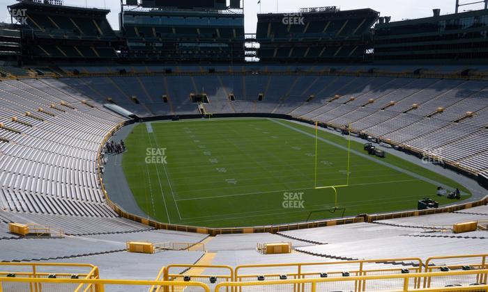 Lambeau Field - Section 305 Seat View
