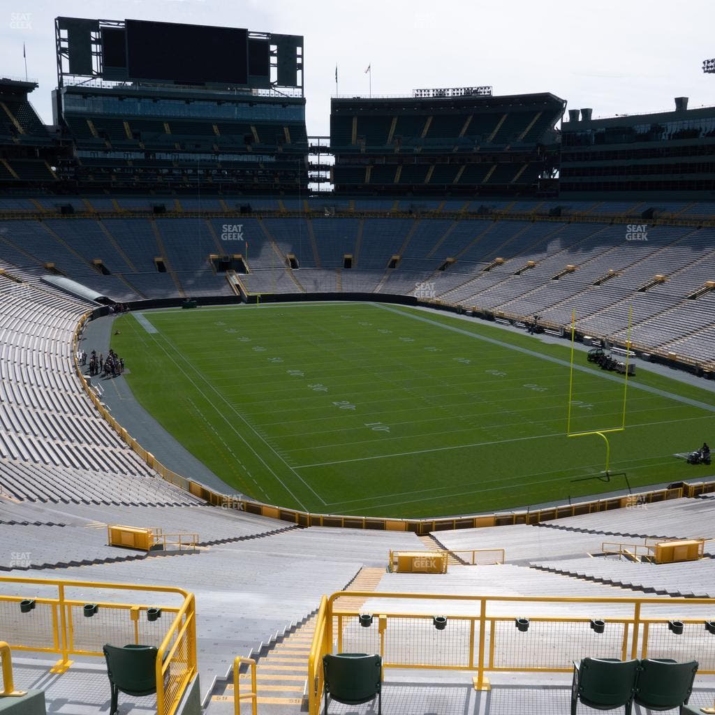 Lambeau Field - Section 307 Seat View