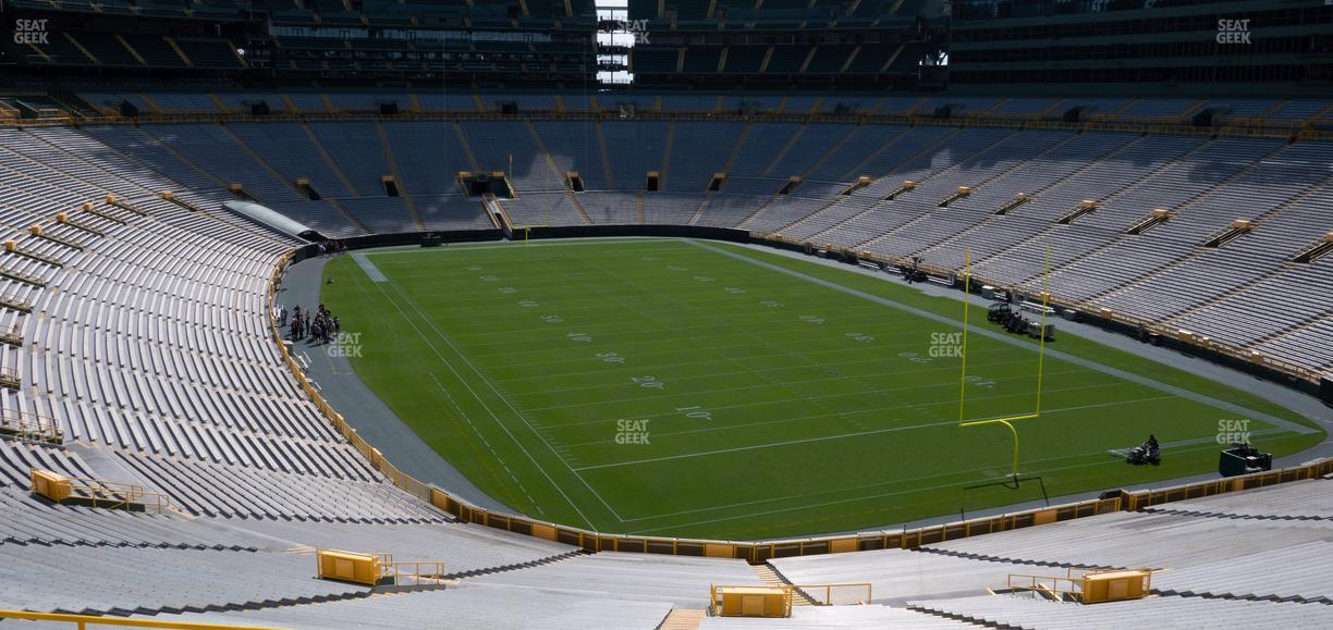 Lambeau Field - Section 307 Seat View