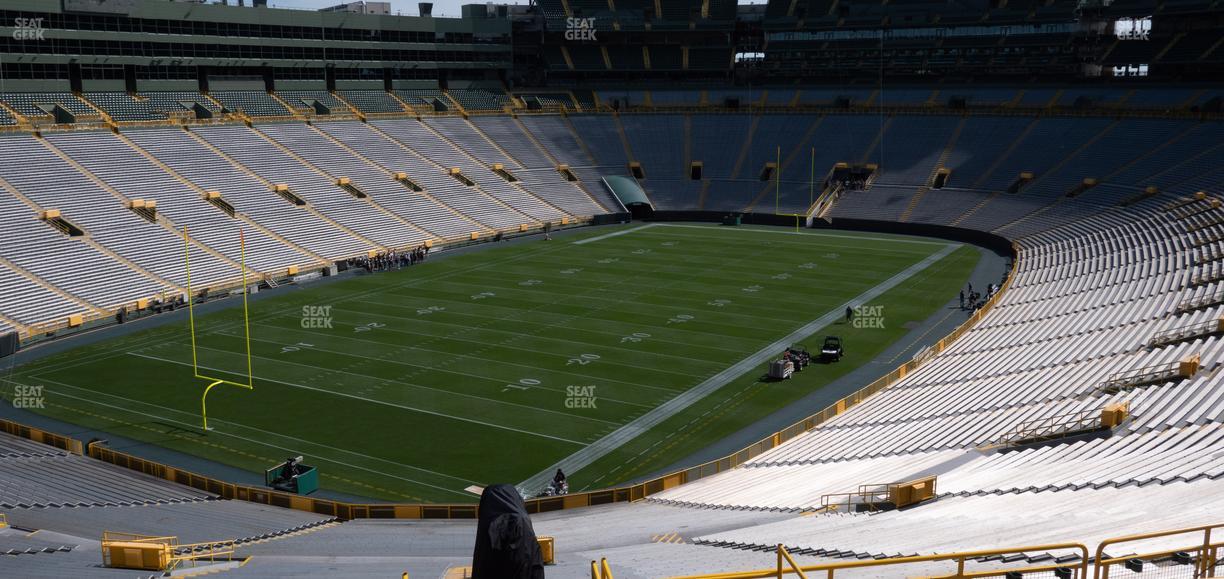 Lambeau Field - Section 308 Seat View