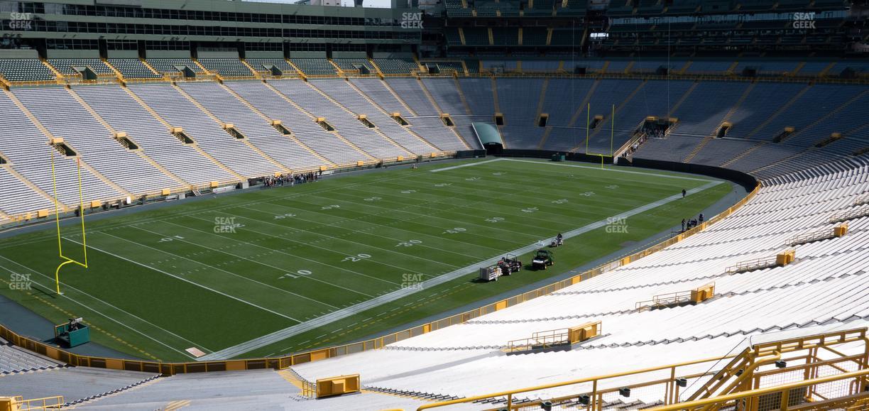 Lambeau Field - Section 312 Seat View