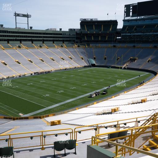 Lambeau Field - Section 312 Seat View