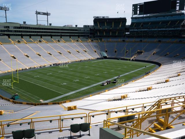Lambeau Field - Section 312 Seat View