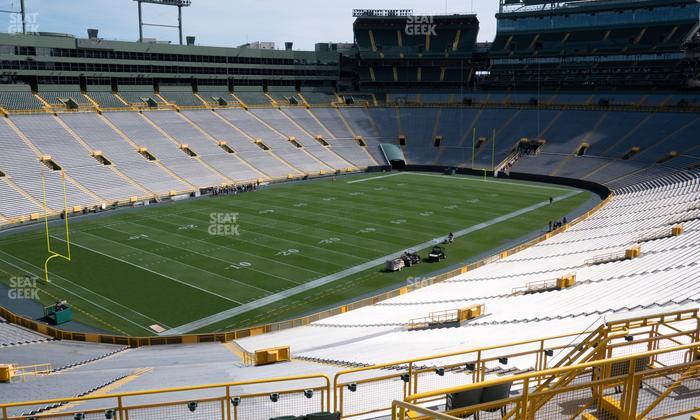 Lambeau Field - Section 312 Seat View