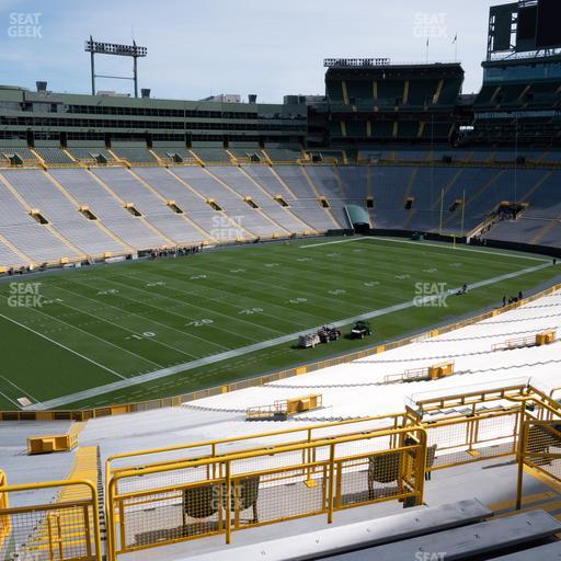 Lambeau Field - Section 314 Seat View