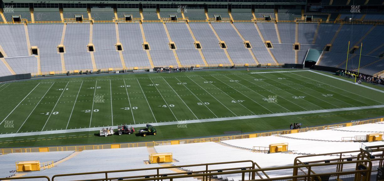 Lambeau Field - Section 322 Seat View