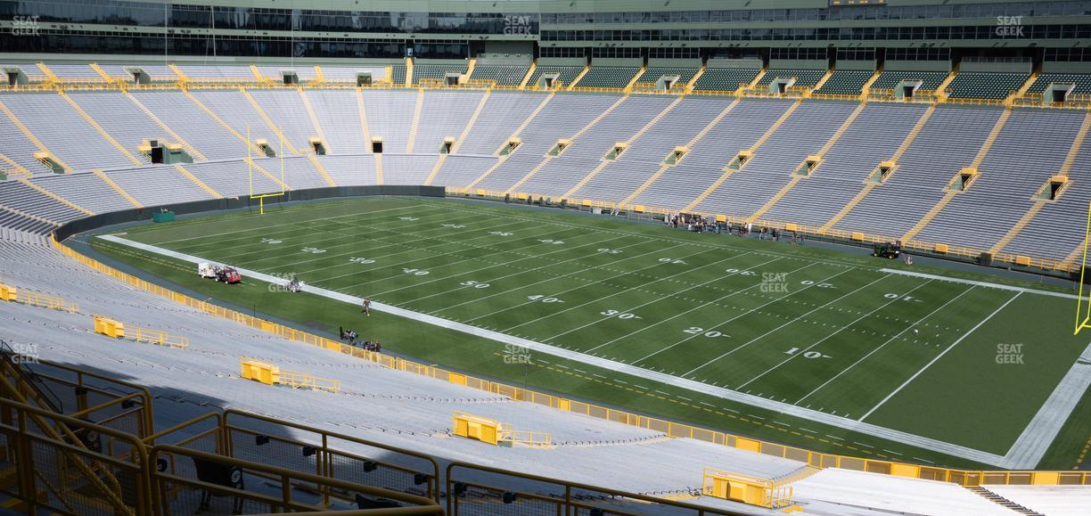 Lambeau Field - Section 332 Seat View