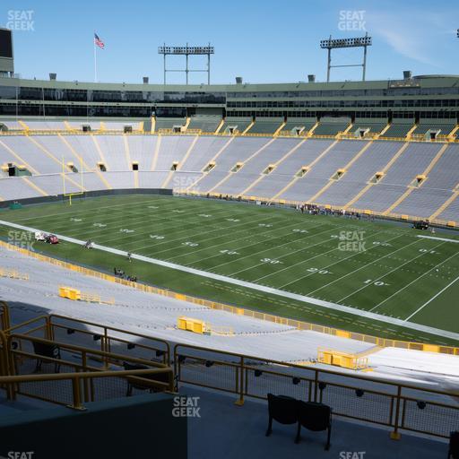 Lambeau Field - Section 332 Seat View