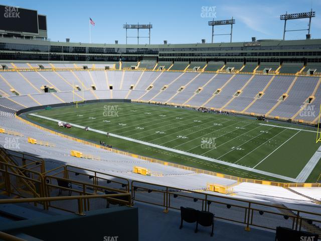 Lambeau Field - Section 332 Seat View