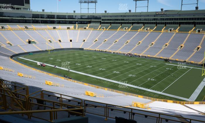 Lambeau Field - Section 332 Seat View