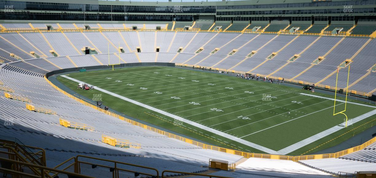 Lambeau Field - Section 334 Seat View