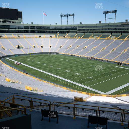 Lambeau Field - Section 334 Seat View