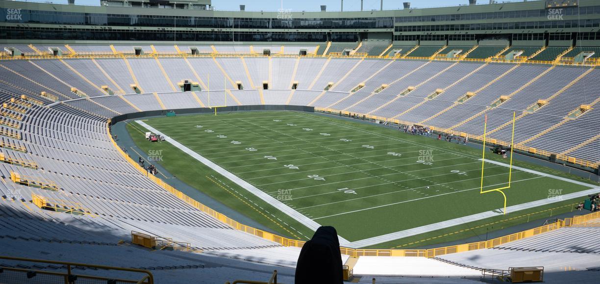 Lambeau Field - Section 338 Seat View