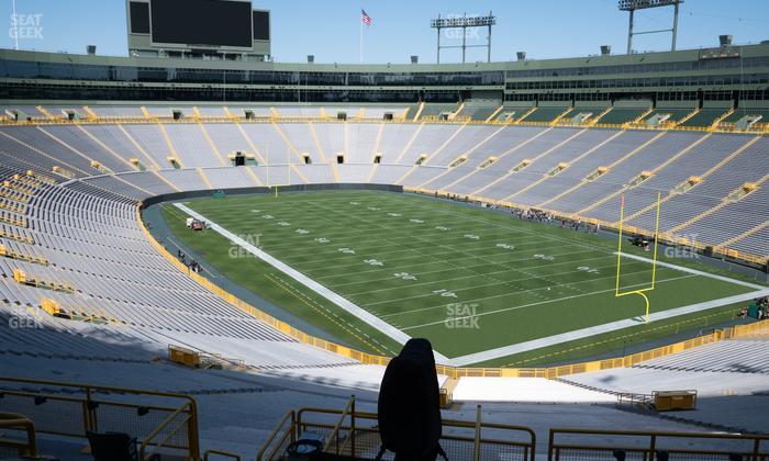 Lambeau Field - Section 338 Seat View