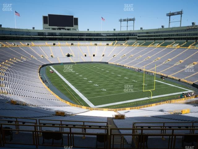 Lambeau Field - Section 340 Seat View