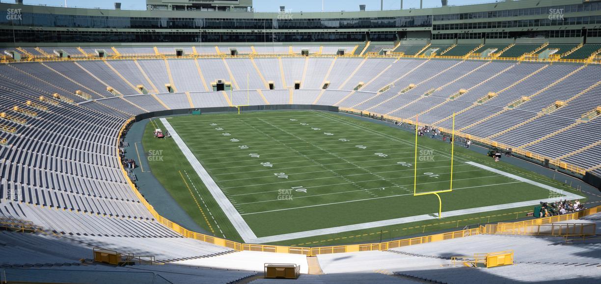 Lambeau Field - Section 342 Seat View