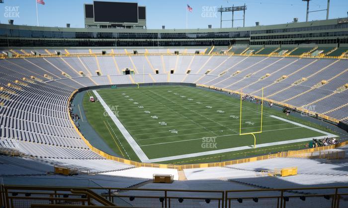 Lambeau Field - Section 342 Seat View