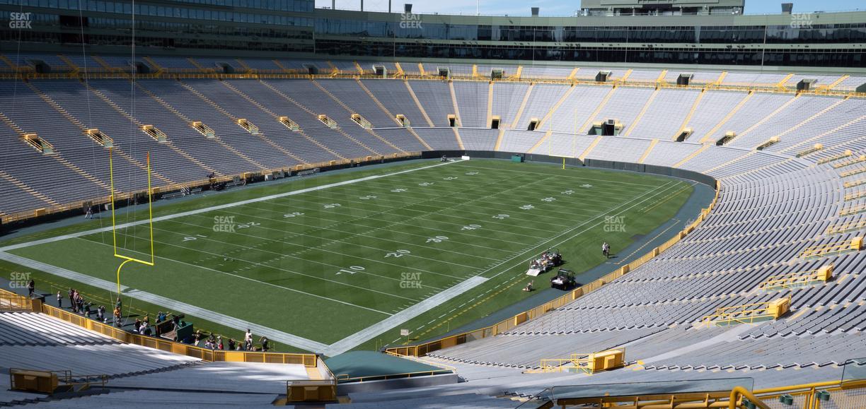 Lambeau Field - Section 345 Seat View