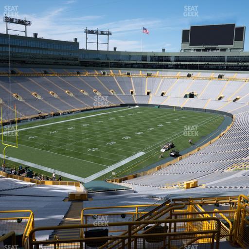 Lambeau Field - Section 345 Seat View