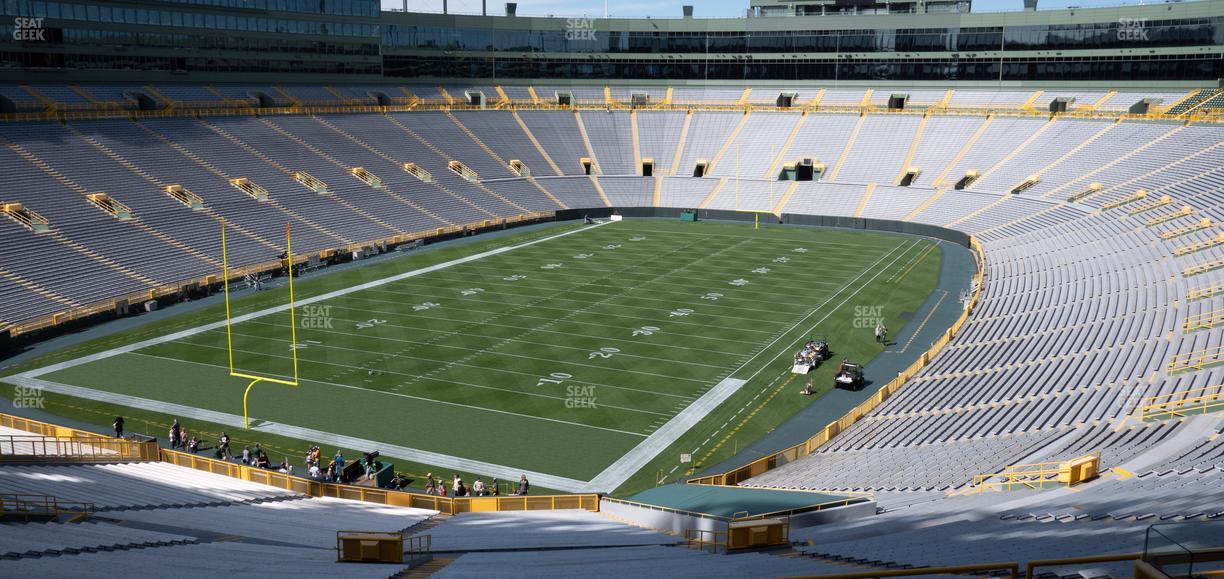 Lambeau Field - Section 347 Seat View
