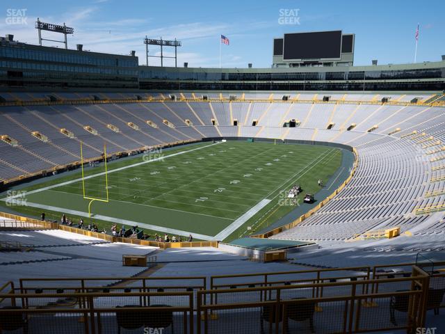 Lambeau Field - Section 347 Seat View