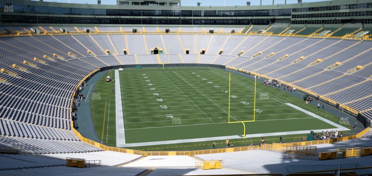 Lambeau Field - Section 348 Seat View