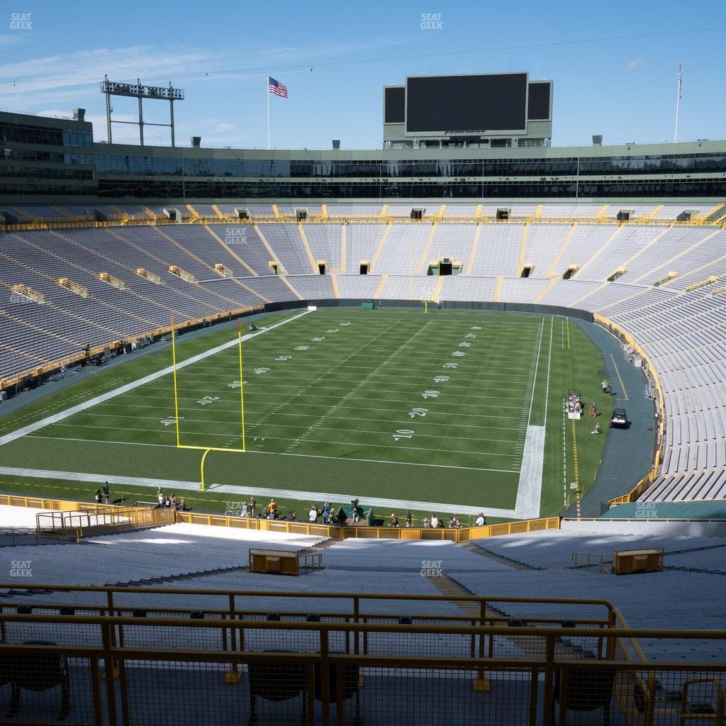 Lambeau Field - Section 351 Seat View