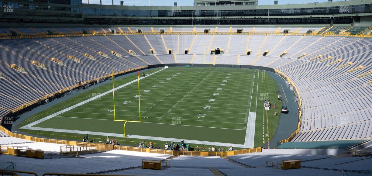 Lambeau Field - Section 351 Seat View