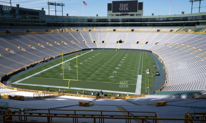 Lambeau Field - Section 351 Seat View