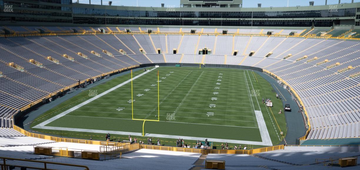 Lambeau Field - Section 353 Seat View