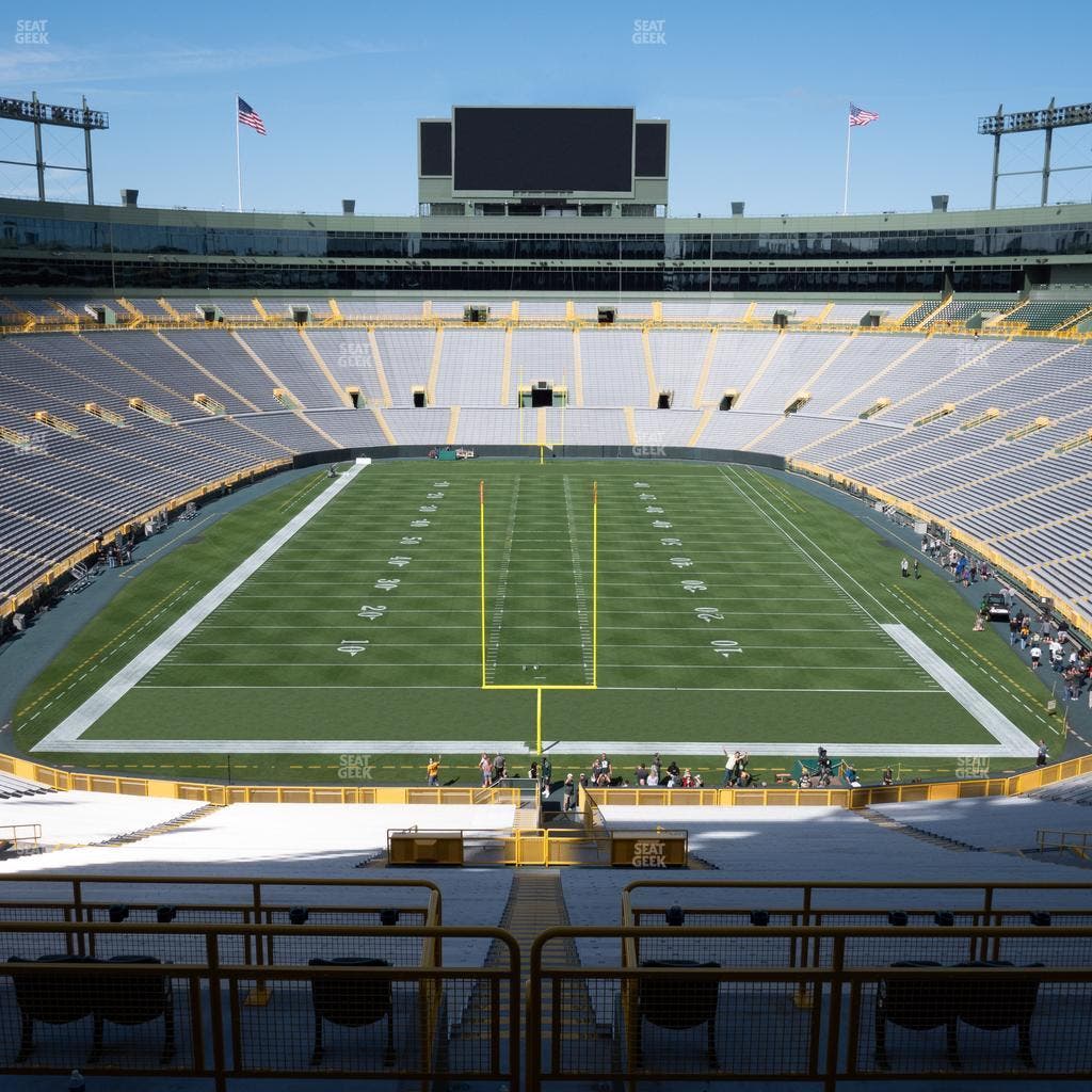 Lambeau Field - Section 354 Seat View