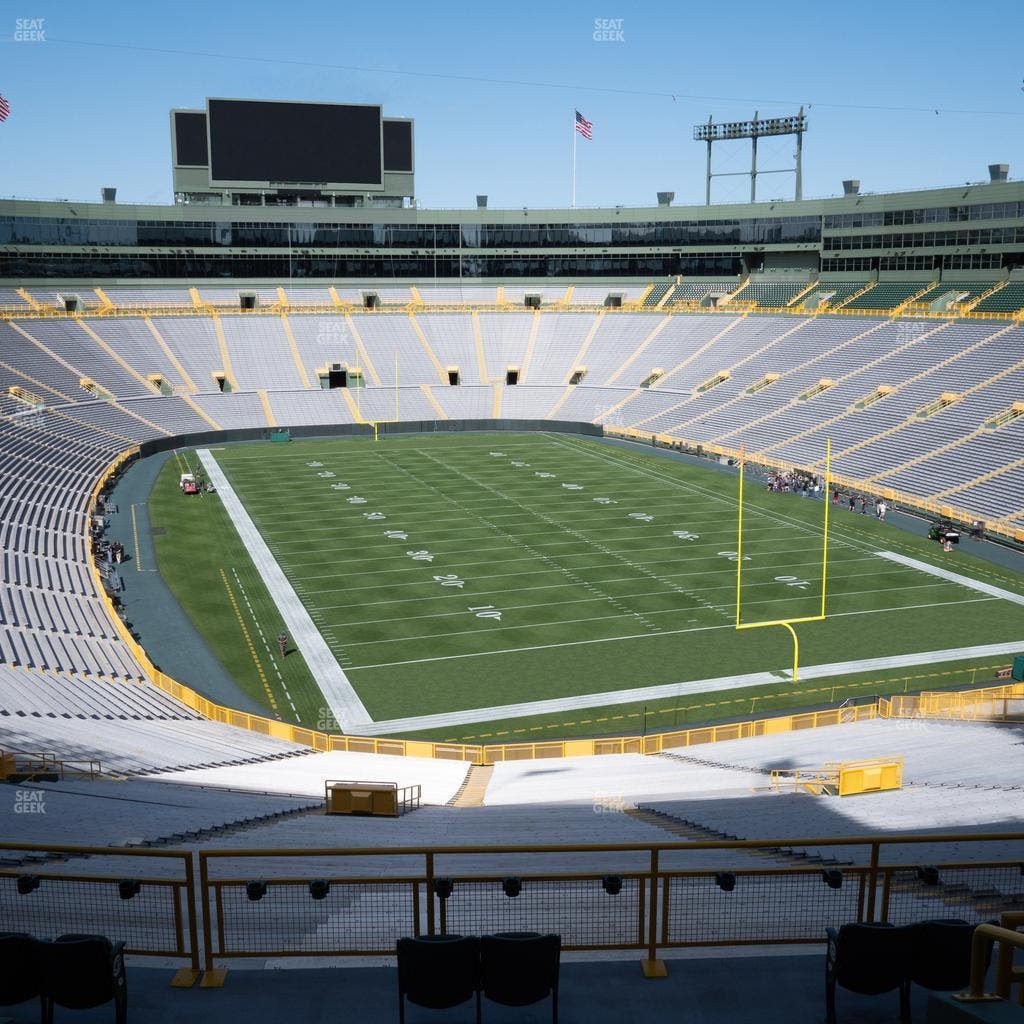 Lambeau Field - Section 400 Sro Seat View