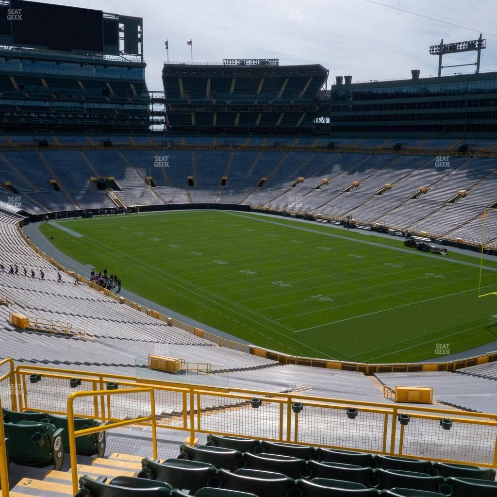 Lambeau Field - Section 405 Seat View