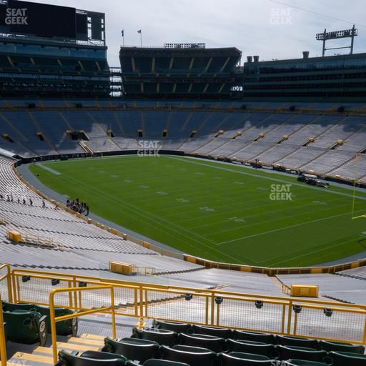 Lambeau Field - Section 405 Seat View
