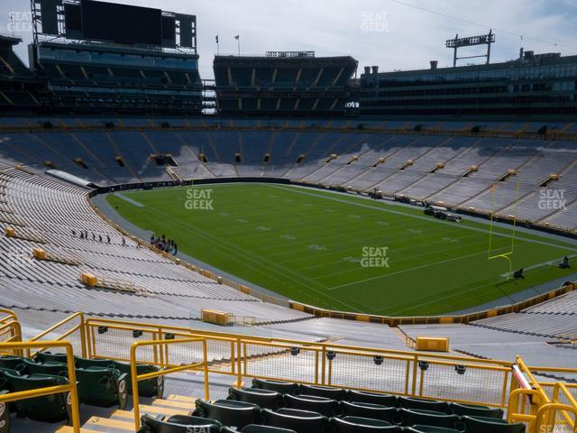 Lambeau Field - Section 405 Seat View