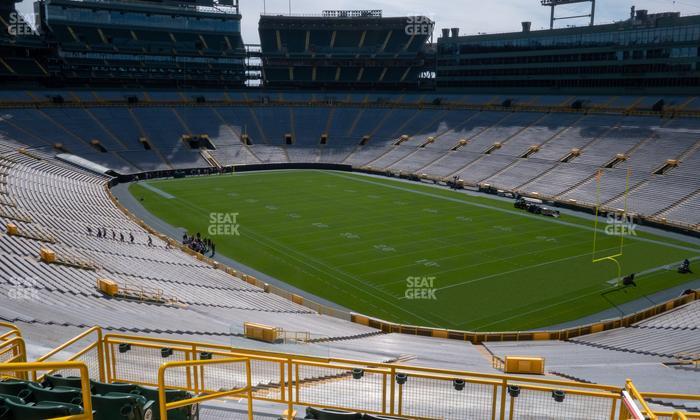 Lambeau Field - Section 405 Seat View