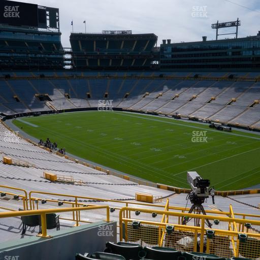 Lambeau Field - Section 407 Seat View