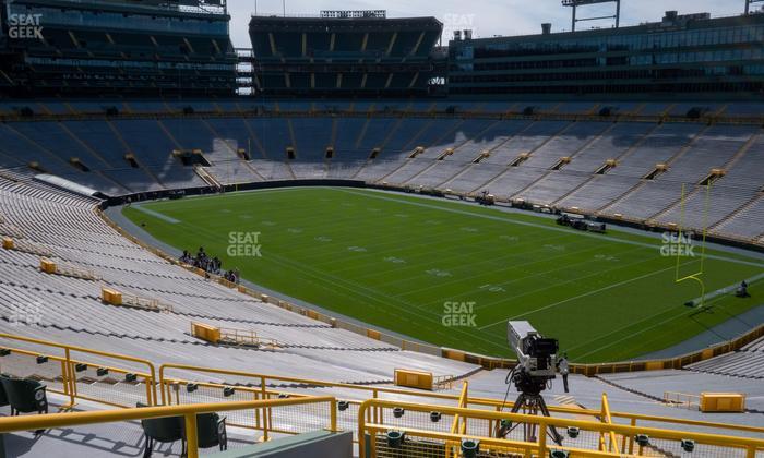 Lambeau Field - Section 407 Seat View