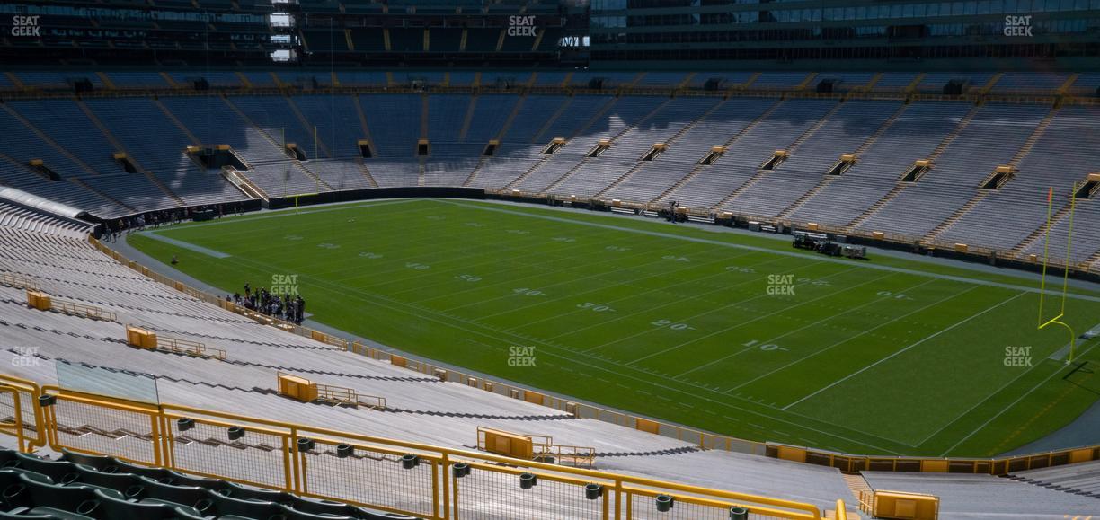 Lambeau Field - Section 409 Seat View