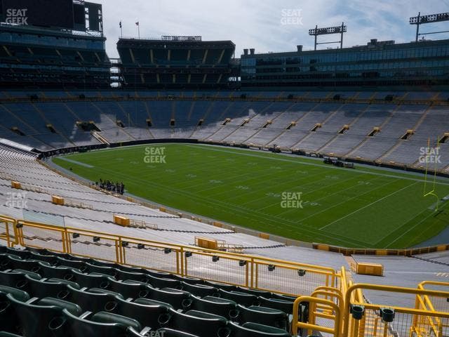 Lambeau Field - Section 409 Seat View