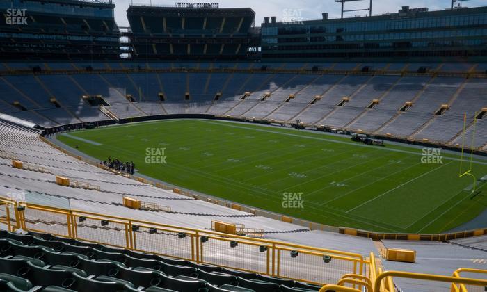 Lambeau Field - Section 409 Seat View