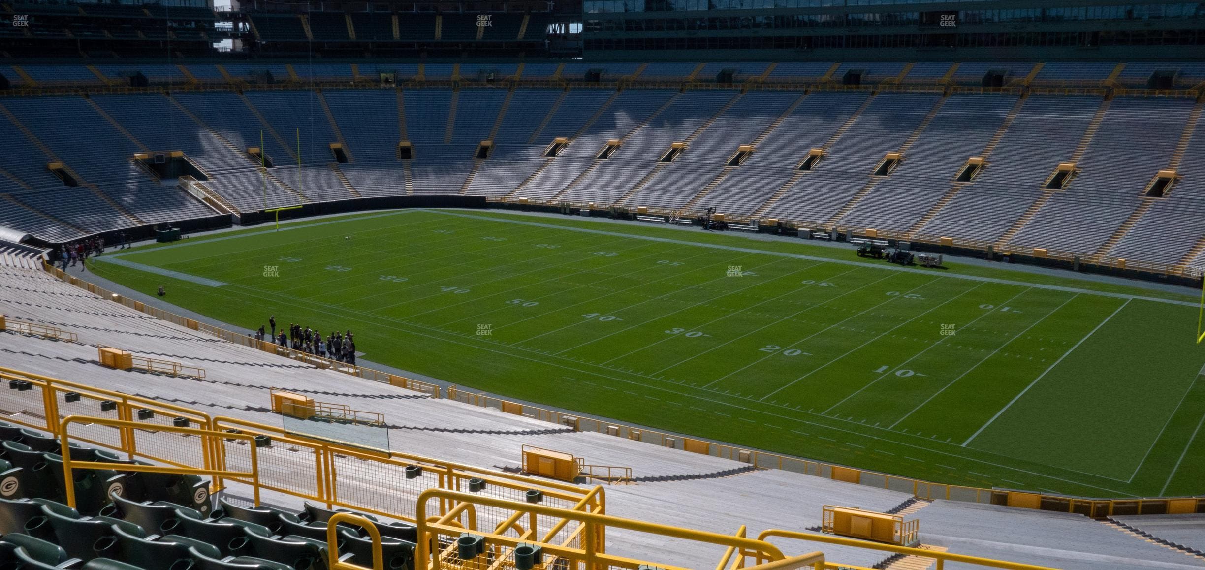 Lambeau Field - Section 411 Seat View