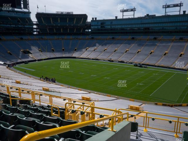 Lambeau Field - Section 411 Seat View