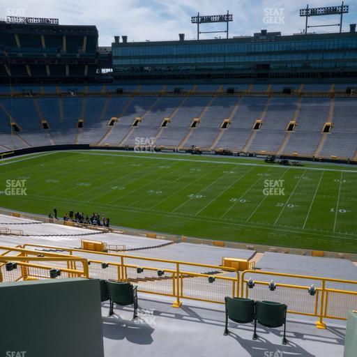 Lambeau Field - Section 413 Seat View