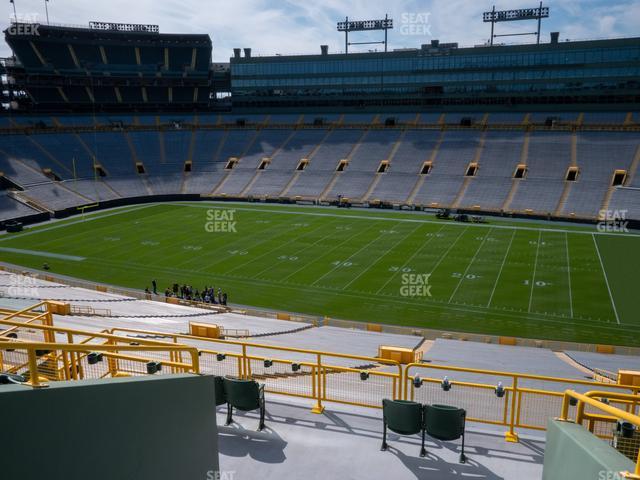 Lambeau Field - Section 413 Seat View